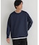 BACK NUMBER(バックナンバー)【メンズ】杢ダンボールフェイクレイヤードトップス