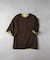 PLUS ONE(プラスワン)【メンズ】【接触冷感】ハイゲージダブルフェイス配色半袖Tシャツ