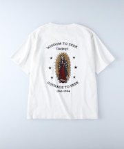 BACK NUMBER(バックナンバー)【メンズ】バック刺繍プリント半袖Tシャツ