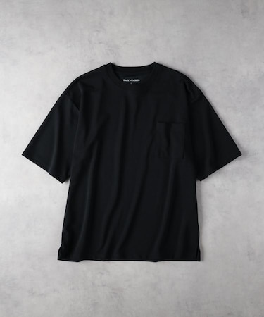 BACK NUMBER(バックナンバー)【メンズ】【接触冷感】胸ポケット半袖Tシャツ