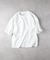 PLUS ONE(プラスワン)【メンズ】裾ワンポイントロゴ半袖Tシャツ
