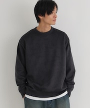 BACK NUMBER(バックナンバー)【メンズ】フェイクスウェードトレーナー