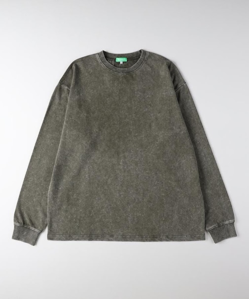Refurbish(リファービッシュ)【メンズ】スノーウォッシュロングスリーブTシャツ