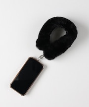 HONEYSUCKLE ROSE(ハニーサックルローズ)【レディース】フェイクファースマホストラップ