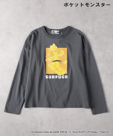 pokemon(ポケモン)【キッズ】プリント長袖Tシャツ