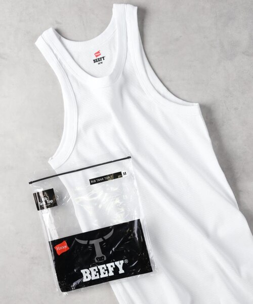 HANES(ヘインズ)【メンズ】「BEEFY」タンクトップ｜ライトオンの通販