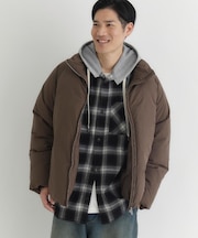 BACK NUMBER(バックナンバー)【メンズ】スタンドネック中綿ブルゾン