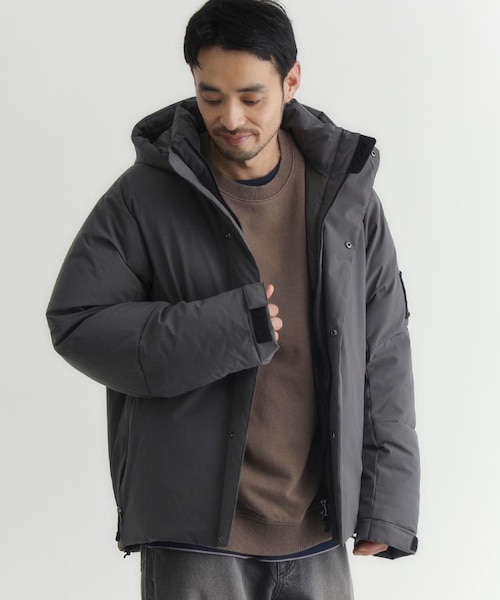 CAMP7 ブラック ダウンベスト Sサイズ CAMP7 キャンプセブン の CAMP7