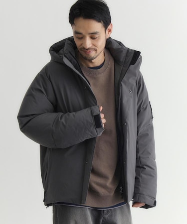CAMP7(キャンプ7)【メンズ】【マストBUY】ダウンミックス防風ジャケット（耐久撥水・保温・防風）