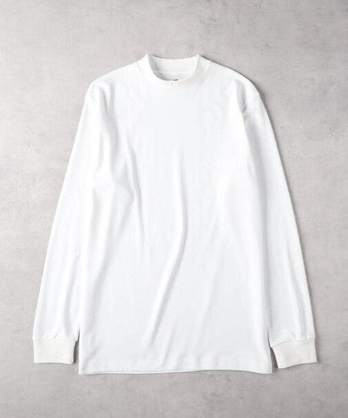 HANES(ヘインズ)【メンズ】裏起毛クルーネック長袖シャツ