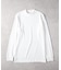 HANES(ヘインズ)【メンズ】裏起毛クルーネック長袖シャツ