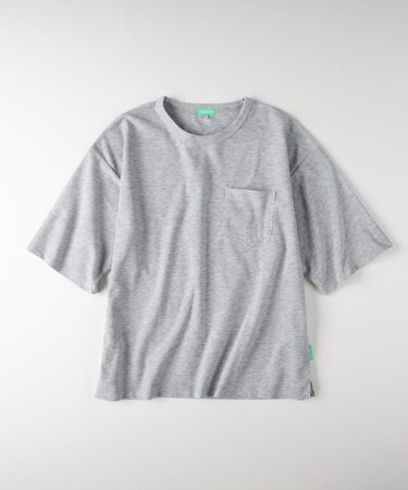 Refurbish(リファービッシュ)【メンズ】パイル胸ポケット半袖Tシャツ/セットアップ対応