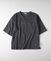 Refurbish(リファービッシュ)【メンズ】パイル胸ポケット半袖Tシャツ/セットアップ対応