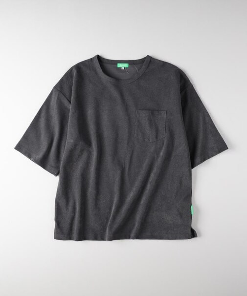 Refurbish(リファービッシュ)【メンズ】パイル胸ポケット半袖Tシャツ/セットアップ対応