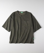 Refurbish(リファービッシュ)【メンズ】パイル胸ポケット半袖Tシャツ/セットアップ対応