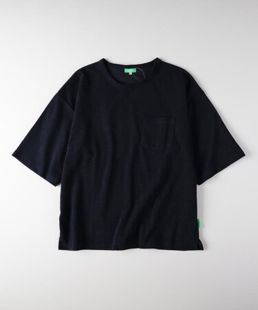 Refurbish(リファービッシュ)【メンズ】パイル胸ポケット半袖Tシャツ/セットアップ対応