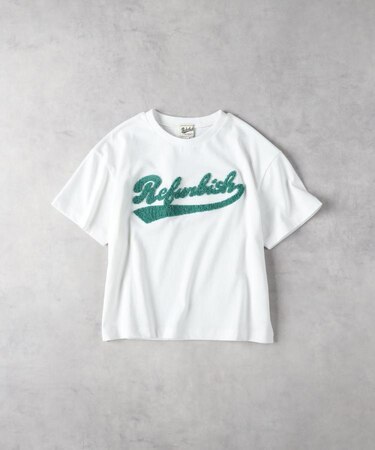 Refurbish(リファービッシュ)【キッズ】サガラ刺繍Tシャツ