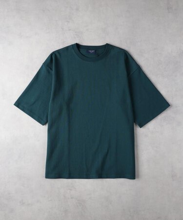 BACK NUMBER(バックナンバー)【メンズ】シルケット加工半袖Tシャツ