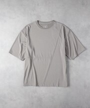 BACK NUMBER(バックナンバー)【メンズ】【汗染み防止/吸水速乾/UVカット】「汗染み防止」切替半袖Tシャツ