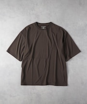 BACK NUMBER(バックナンバー)【メンズ】【汗染み防止/吸水速乾/UVカット】「汗染み防止」切替半袖Tシャツ