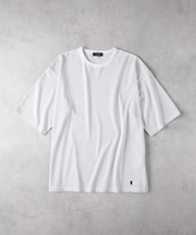 BACK NUMBER(バックナンバー)【メンズ】裾ロゴ刺繍ボーダーTシャツ