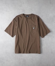 BACK NUMBER(バックナンバー)【メンズ】ワッペンロゴポケットＴシャツ