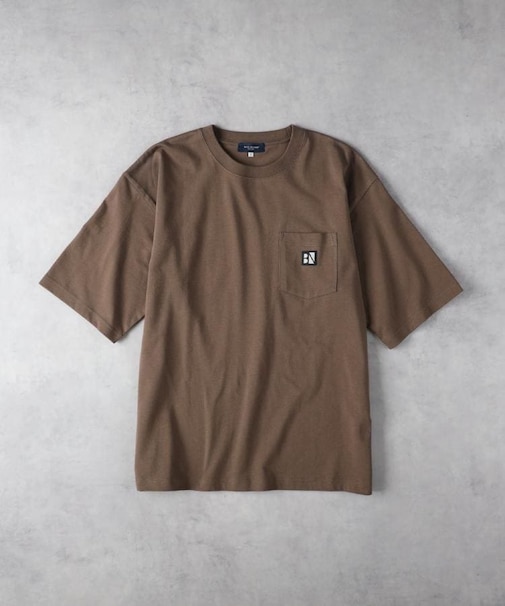 BACK NUMBER(バックナンバー)【メンズ】ワッペンロゴポケットＴシャツ