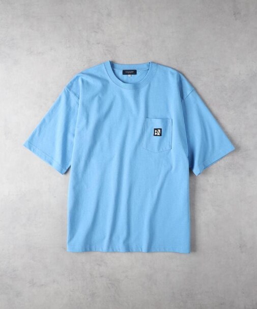 BACK NUMBER(バックナンバー)【メンズ】ワッペンロゴポケットTシャツ