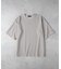 BACK NUMBER(バックナンバー)【メンズ】袖ロゴ刺繍ワッフル半袖Tシャツ