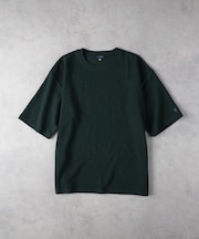 BACK NUMBER(バックナンバー)【メンズ】袖ロゴ刺繍ワッフル半袖Tシャツ