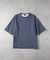BACK NUMBER(バックナンバー)【メンズ】ワッフルクルーネック半袖Tシャツ