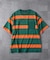 BACK NUMBER(バックナンバー)【メンズ】ボーダーニットポケット半袖Tシャツ