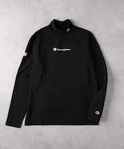 Champion(チャンピオン)【メンズ】【WEB限定】モックネック長袖Tシャツ