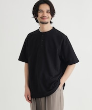BACK NUMBER(バックナンバー)ヘンリーネックＴシャツ