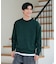BACK NUMBER(バックナンバー)【メンズ】【軽くて柔らかい】ポリナイロンニットクルーネックセーター(洗濯機で洗える)