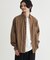 BACK NUMBER(バックナンバー)製品染めブロード長袖シャツ