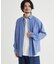 BACK NUMBER(バックナンバー)製品染めブロード長袖シャツ