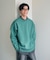 BACK NUMBER(バックナンバー)【メンズ】ウォッシャブルニットメランジクルーネックセーター