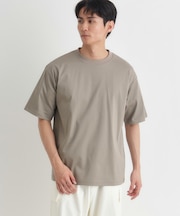 BACK NUMBER(バックナンバー)シルケットスムース半袖Tシャツ