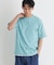 BACK NUMBER(バックナンバー)シルケットスムース半袖Tシャツ