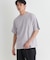 BACK NUMBER(バックナンバー)シルケットスムース半袖Tシャツ
