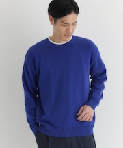BACK NUMBER(バックナンバー)【メンズ】「日本製」クルーネックプルオーバー