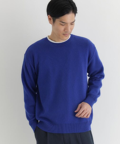BACK NUMBER(バックナンバー)【メンズ】「日本製」クルーネックプルオーバー