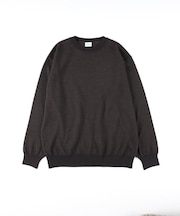 BACK NUMBER(バックナンバー)【メンズ】「日本製」ワッフルクルーネックセーター