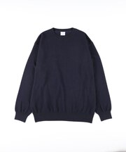 BACK NUMBER(バックナンバー)【メンズ】「日本製」ワッフルクルーネックセーター