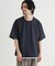 BACK NUMBER(バックナンバー)ジャガードフェイクレイヤード半袖Ｔシャツ