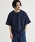 BACK NUMBER(バックナンバー)ジャガードフェイクレイヤード半袖Ｔシャツ