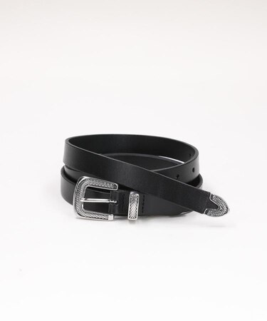 BACK NUMBER(バックナンバー)３４ｍｍレザーナローロングベルト