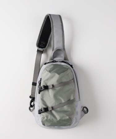 CAMP7(キャンプ7)【メンズ】リップストップナイロンスリングバッグ