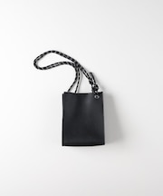 BACK NUMBER(バックナンバー)【メンズ】PVCミニショルダーバッグ